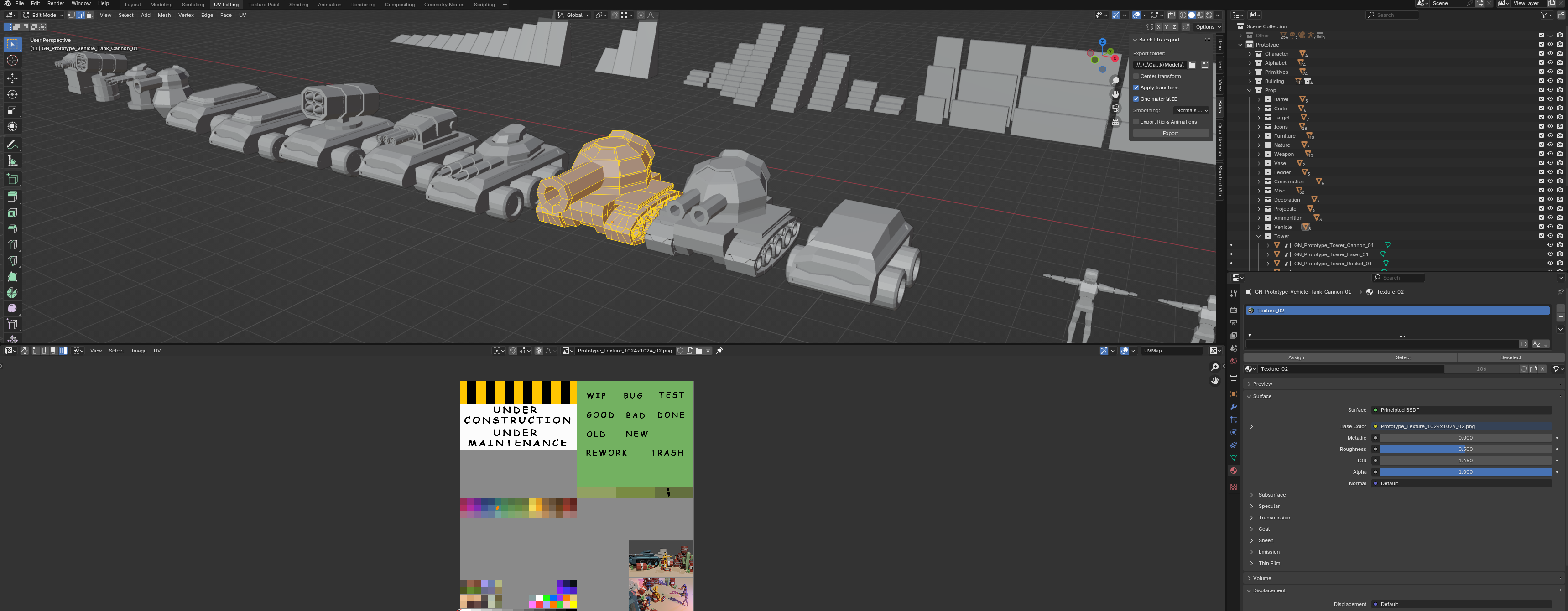 Image of Tower Buster - Prototype Texture